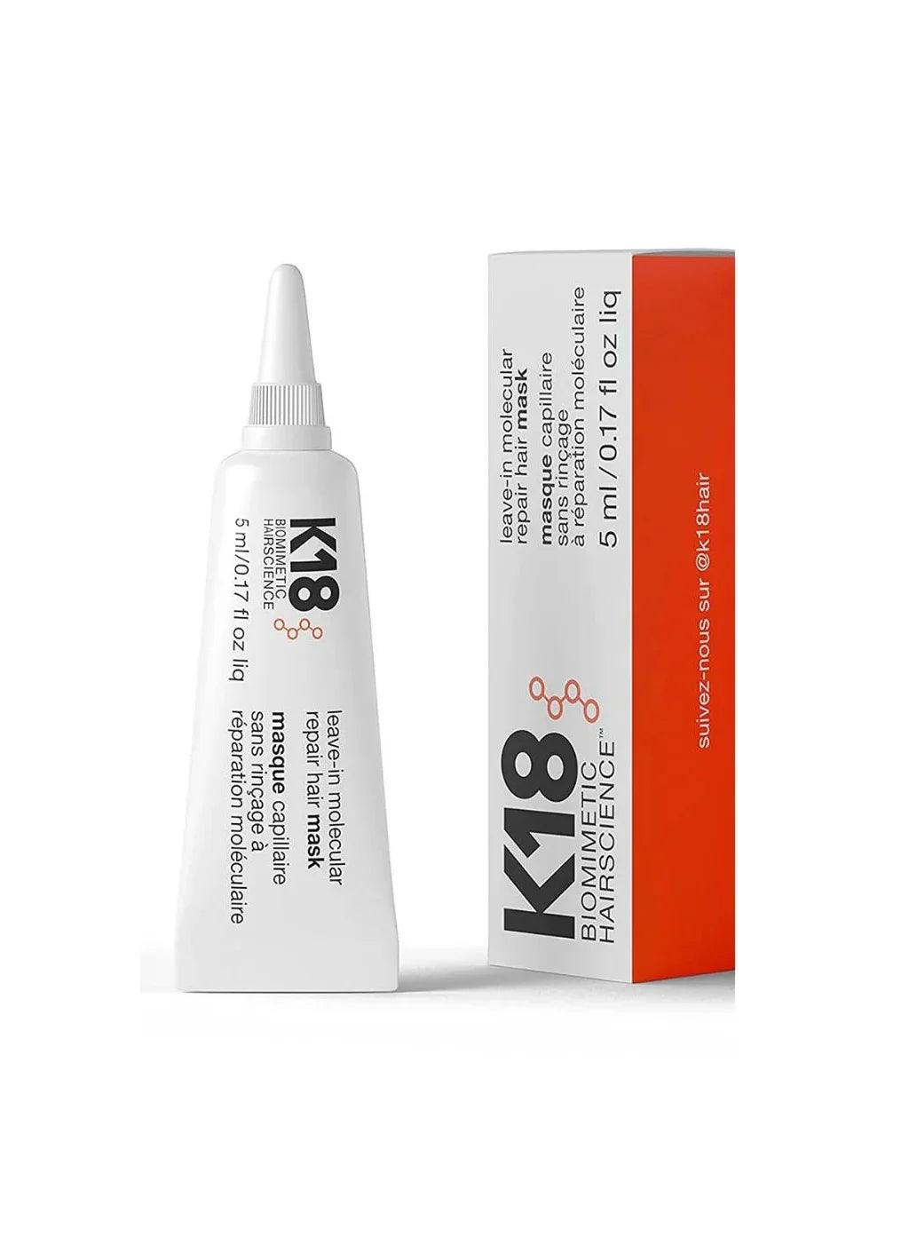 K18 molecular hair repair mask 5ml