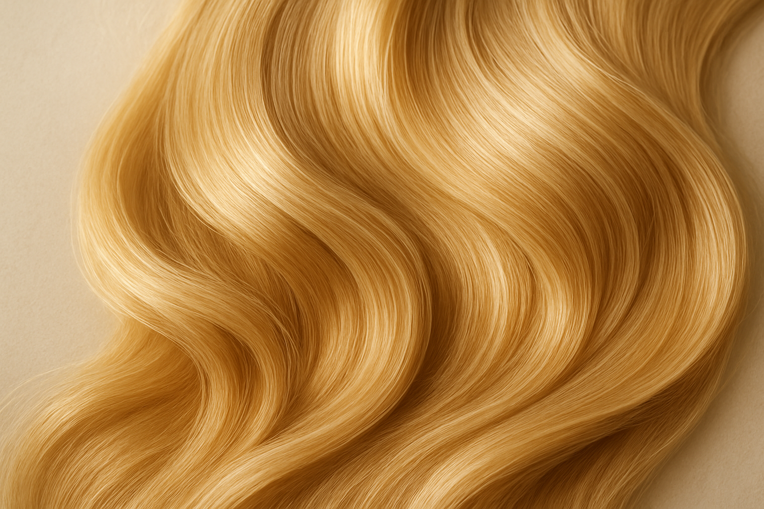 silky blonde hairt